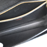 Louis Vuitton Sellier Drangonne  Leather Clutch Bag