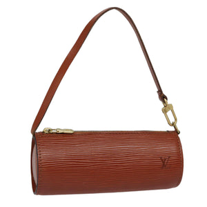 Louis Vuitton Papillon  Leather Clutch Bag