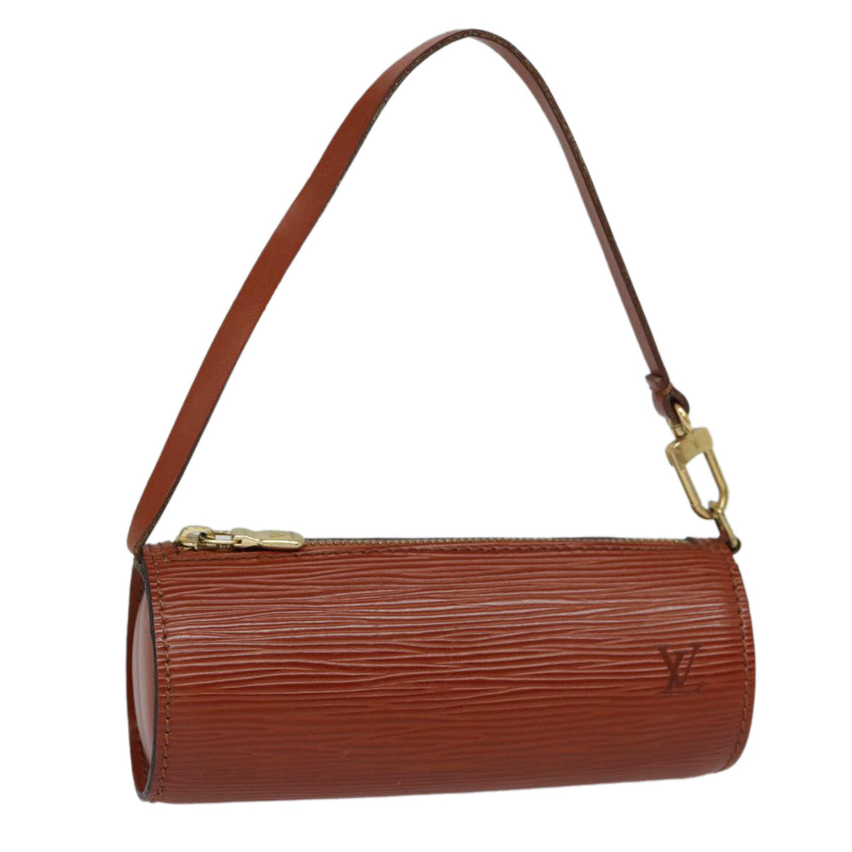 Louis Vuitton Papillon  Leather Clutch Bag