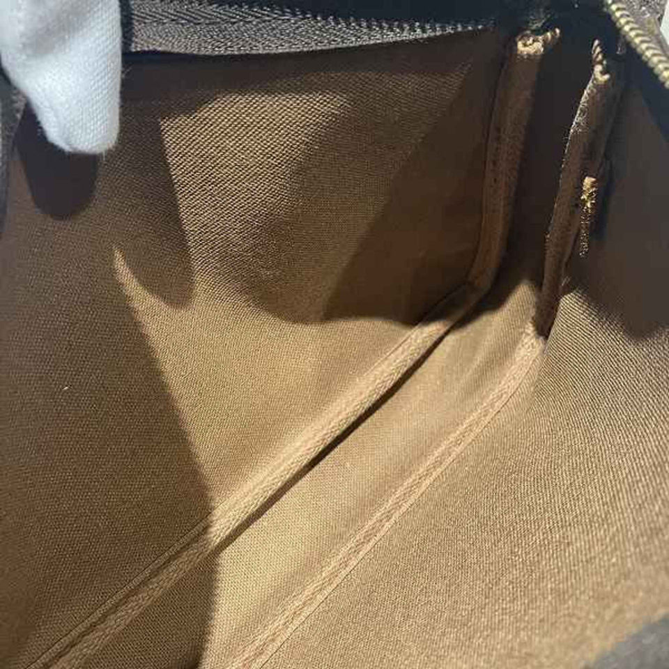 Louis Vuitton Pochette Accessoire  Canvas Clutch Bag