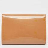 Louis Vuitton Rose Velours Patent Leather Louise Clutch
