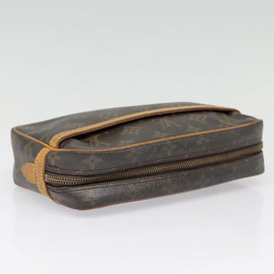 Louis Vuitton Compiegne 23  Canvas Clutch Bag