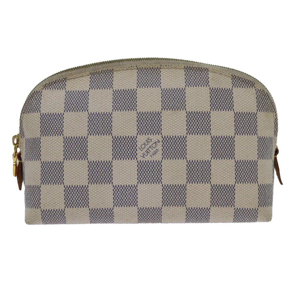 Louis Vuitton Cosmetic Pouch  Canvas Clutch Bag