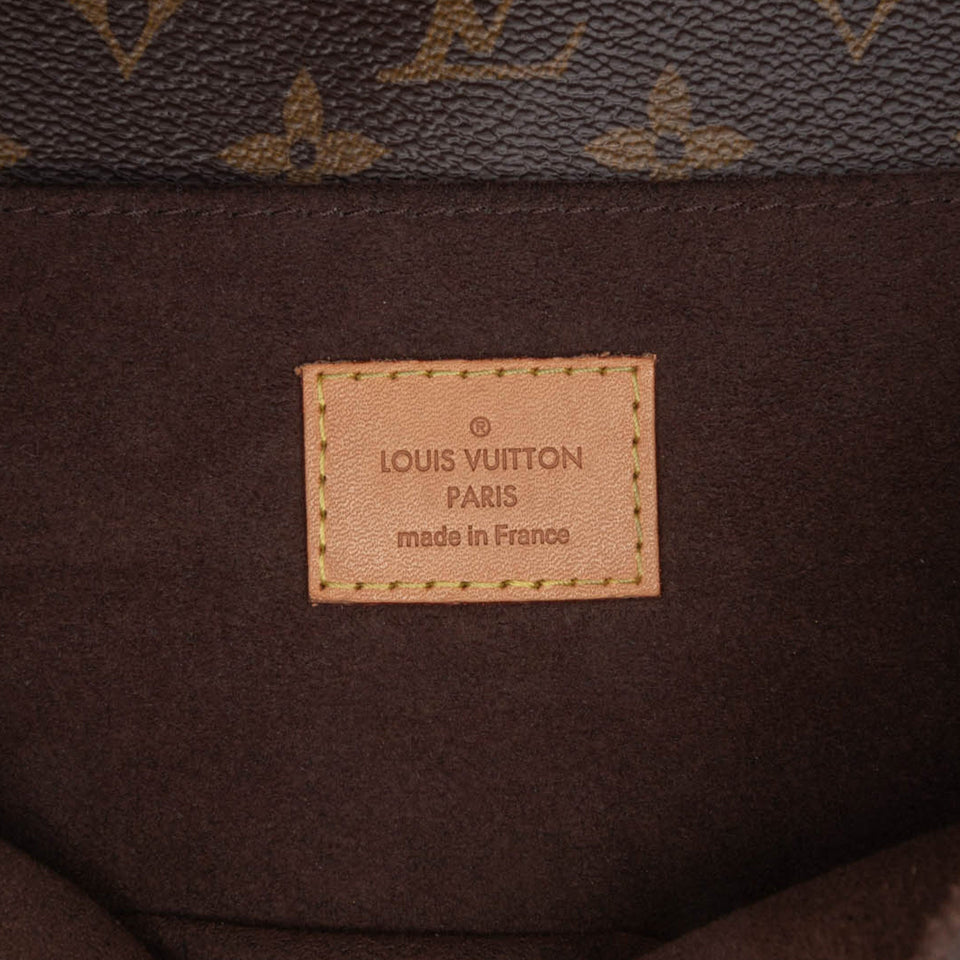 Brown Louis Vuitton Monogram Pochette Metis Satchel