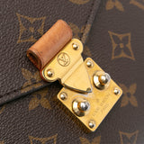 Brown Louis Vuitton Monogram Pochette Metis Satchel