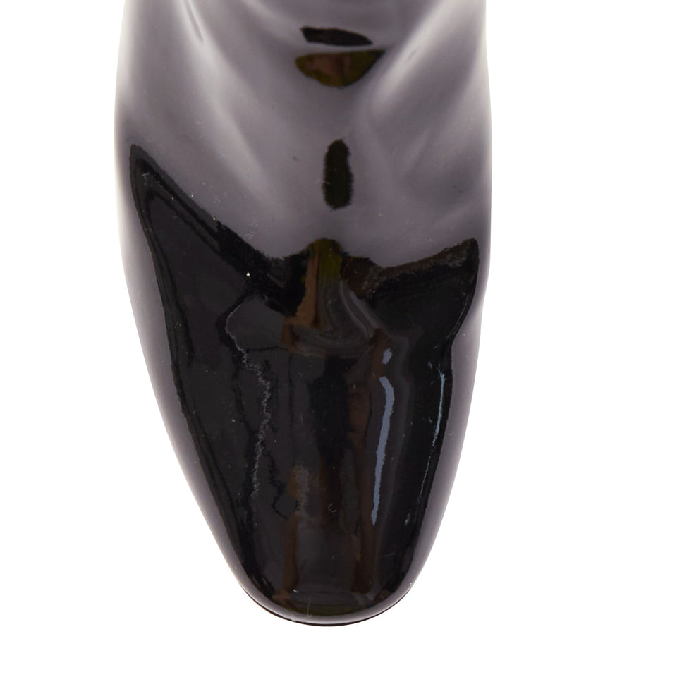 Dior Raf Simons Patent Lucite Boots
