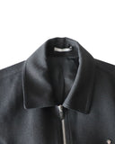 Dior Zipped Jacket in Black Virgin Wool