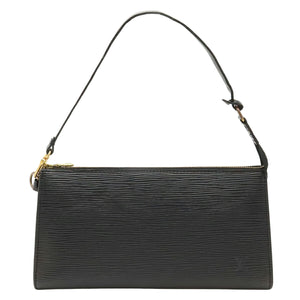 Louis Vuitton Pochette Accessoire  Leather Clutch Bag