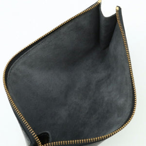 Louis Vuitton Pochette Accessoires  Leather Clutch Bag