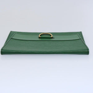 Louis Vuitton Léna  Leather Clutch Bag
