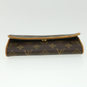 Louis Vuitton Pochette Twin  Canvas Clutch Bag