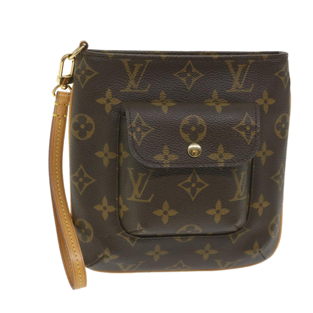 Louis Vuitton Partition  Canvas Clutch Bag