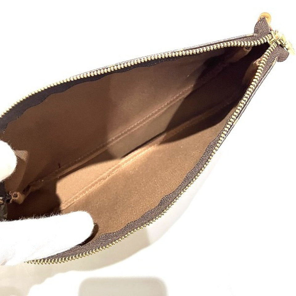 Louis Vuitton Pochette Accessoires  Canvas Clutch Bag