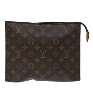 Louis Vuitton Poche Toilette  Canvas Clutch Bag