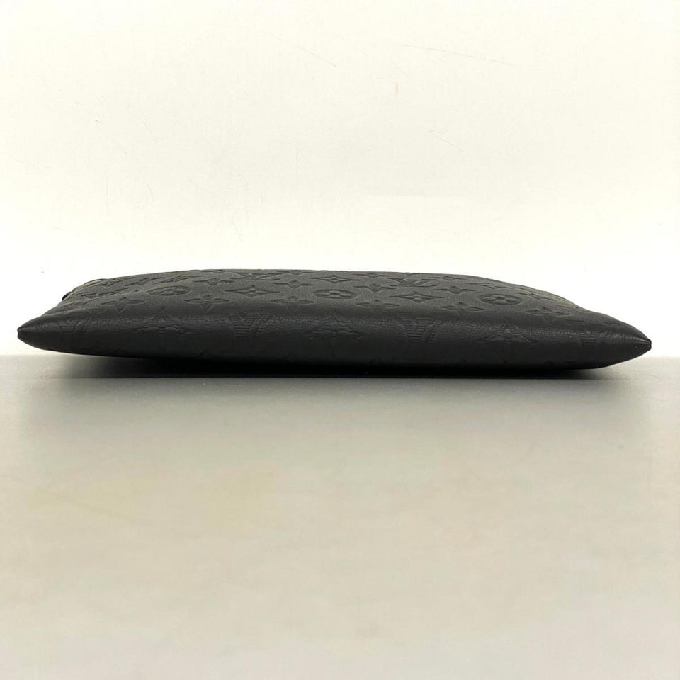 Louis Vuitton Pochette To-Go  Leather Clutch Bag