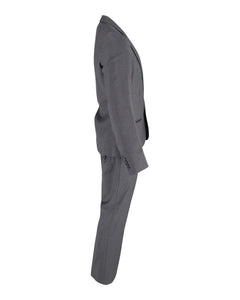 Dior Single-Breasted Suit in Grey Wool