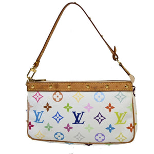 Louis Vuitton Pochette Accessoires  Canvas Clutch Bag