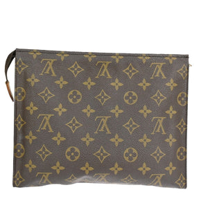 Louis Vuitton Poche Toilette  Canvas Clutch Bag