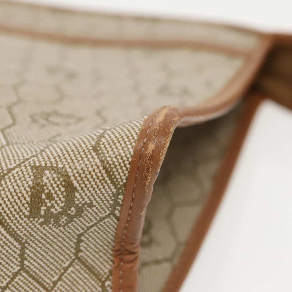 Dior Honeycomb  Canvas Clutch Bag