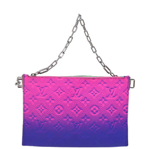 Louis Vuitton Trio  Leather Clutch Bag
