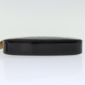 Louis Vuitton Pochette Accessoire  Patent Leather Clutch Bag