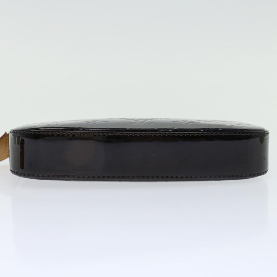 Louis Vuitton Pochette Accessoire  Patent Leather Clutch Bag