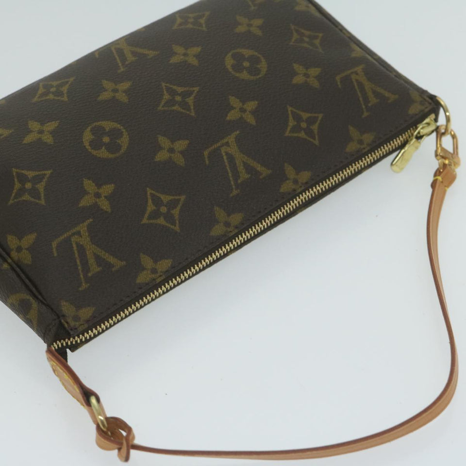 Louis Vuitton Pochette Accessoires  Canvas Clutch Bag