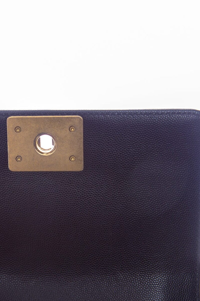 Chanel Black Small Boy Bag GHW Handbag