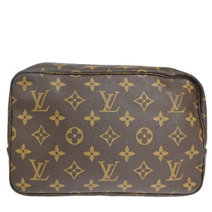 Louis Vuitton Trousse Pochette  Canvas Clutch Bag