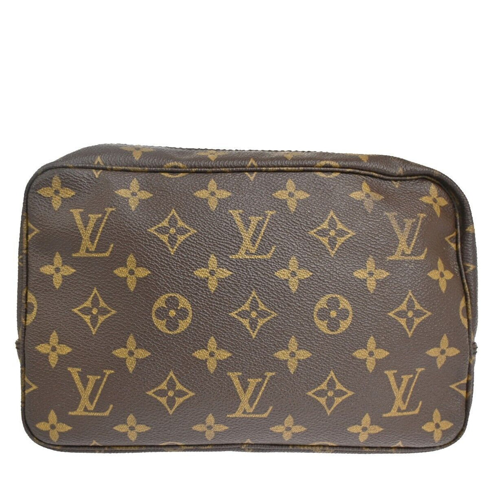 Louis Vuitton Trousse Pochette  Canvas Clutch Bag