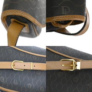 Dior Honeycomb  Canvas Shoulder Bag