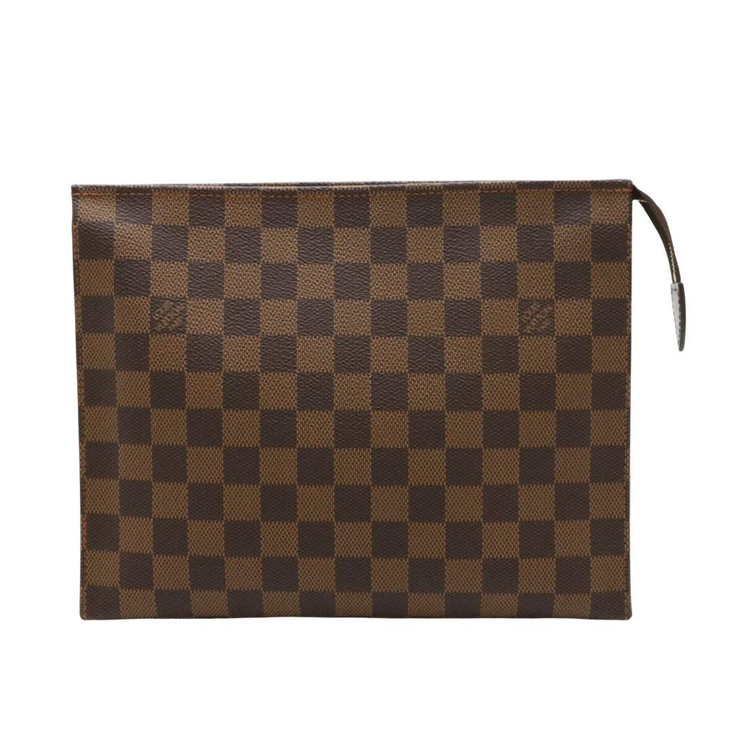 Louis Vuitton Poche Toilette  Canvas Clutch Bag