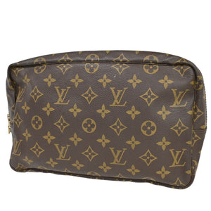 Louis Vuitton Trousse Toilette 28  Canvas Clutch Bag