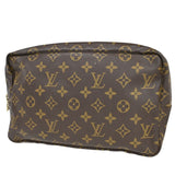 Louis Vuitton Trousse Toilette 28  Canvas Clutch Bag