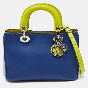 Tri Color Leather Mini Diorissimo Tote