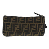 Fendi Zucca  Canvas Clutch Bag