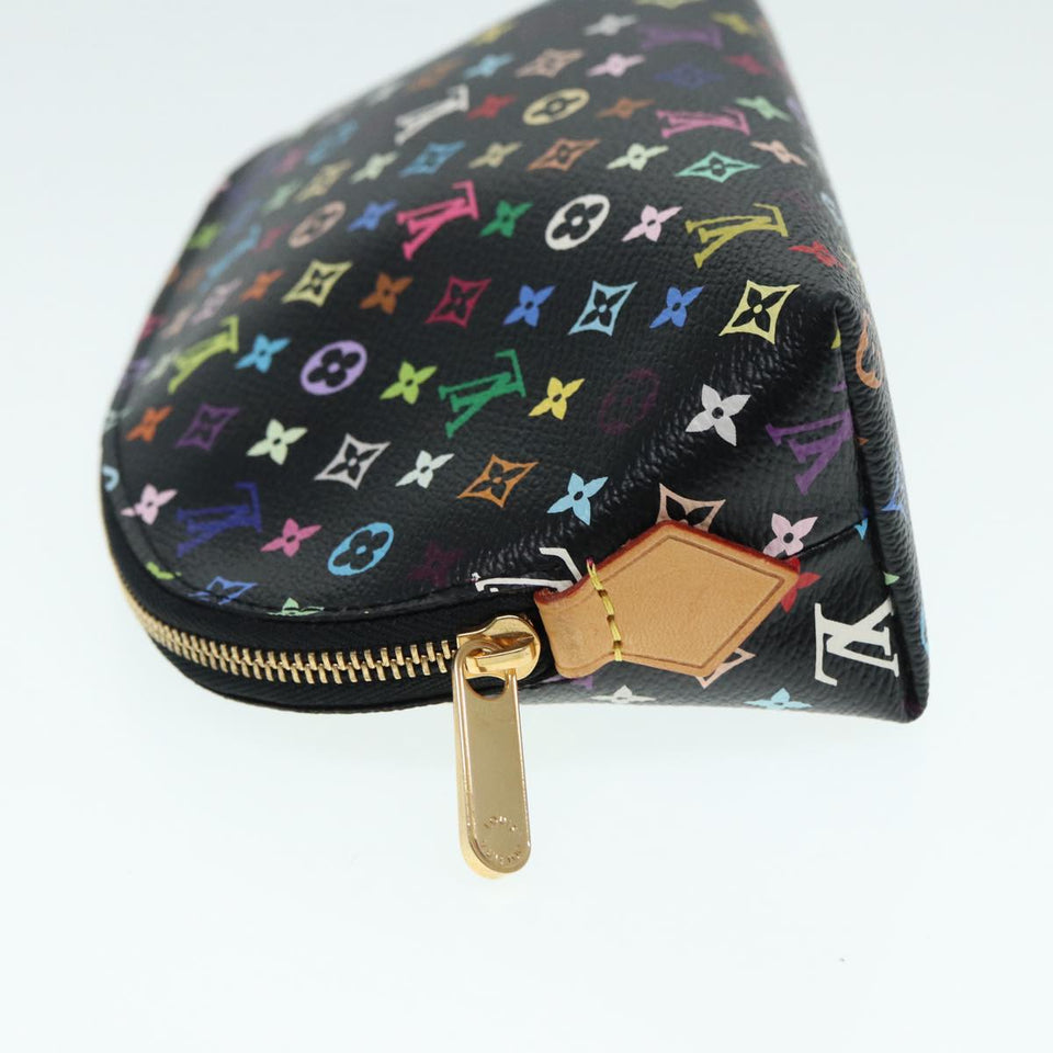 Louis Vuitton Trousse A Maquillage Brush  Canvas Clutch Bag