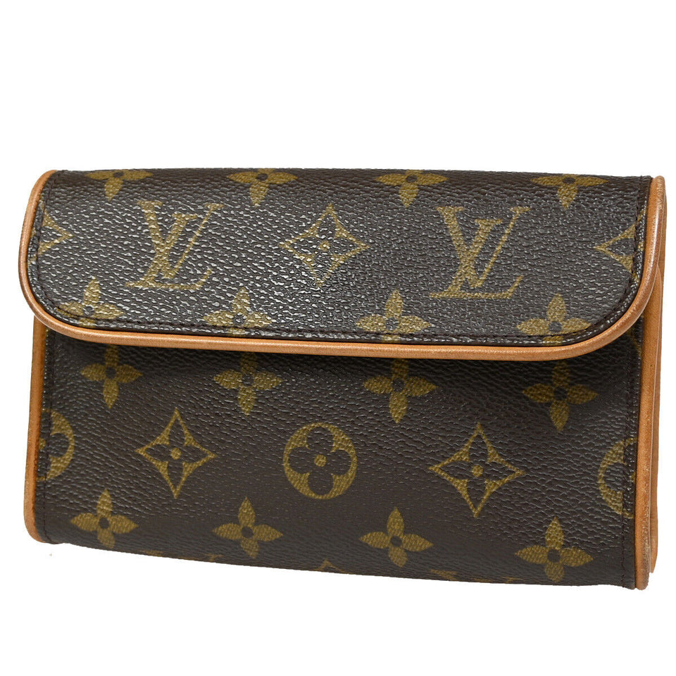 Louis Vuitton Florentine  Canvas Clutch Bag