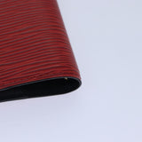 LOUIS VUITTON Epi Agenda PM Day Planner Cover Red R20057 LV Auth 78107