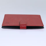 LOUIS VUITTON Epi Agenda PM Day Planner Cover Red R20057 LV Auth 78107