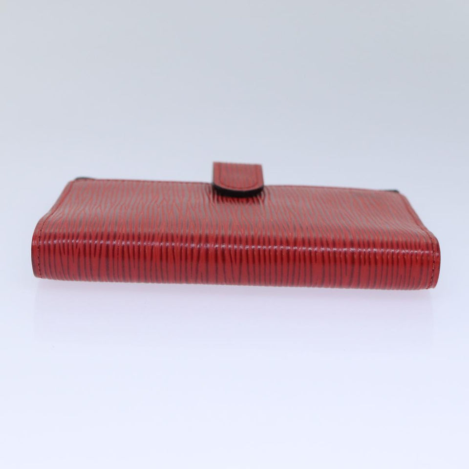 LOUIS VUITTON Epi Agenda PM Day Planner Cover Red R20057 LV Auth 78107
