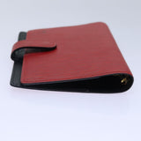 LOUIS VUITTON Epi Agenda PM Day Planner Cover Red R20057 LV Auth 78107