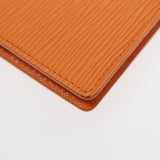 LOUIS VUITTON Epi Agenda PM Day Planner Cover Orange Mandarin R2005H Auth 78109