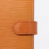 LOUIS VUITTON Epi Agenda PM Day Planner Cover Orange Mandarin R2005H Auth 78109