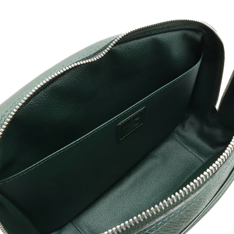 Louis Vuitton Trousse De Toilette  Leather Clutch Bag