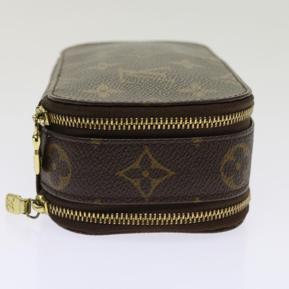 Louis Vuitton Trousse A Maquillage Brush  Canvas Clutch Bag