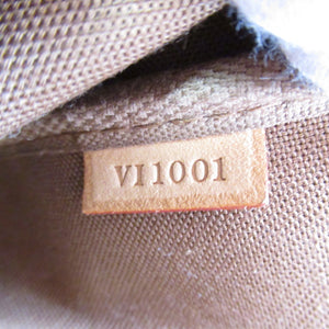 Louis Vuitton Pochette Accessoire  Canvas Clutch Bag