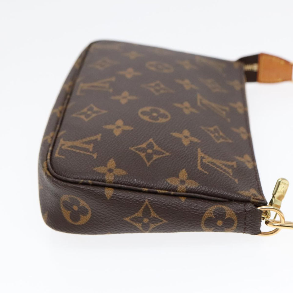 Louis Vuitton Pochette Accessoire  Canvas Clutch Bag