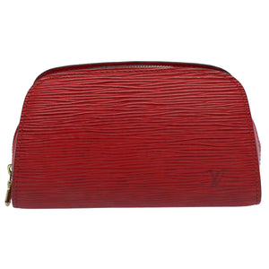 Louis Vuitton Dauphine  Leather Clutch Bag