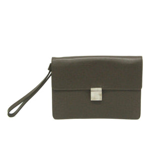 Louis Vuitton Selenga  Leather Clutch Bag